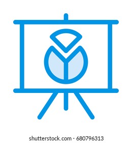 LCD Graph Icon