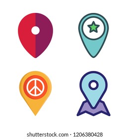 lcd icon set. vector set about placeholder icons set.
