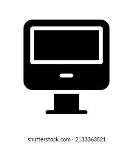 Lcd Icon Vector Symbol Design Illustration