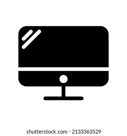 Lcd Icon Vector Symbol Design Illustration