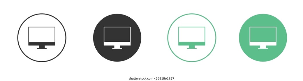 Icono del LCD para su Sitio web, móvil, presentación, y diseños del logotipo.