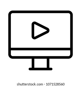 LCD monitor screen 