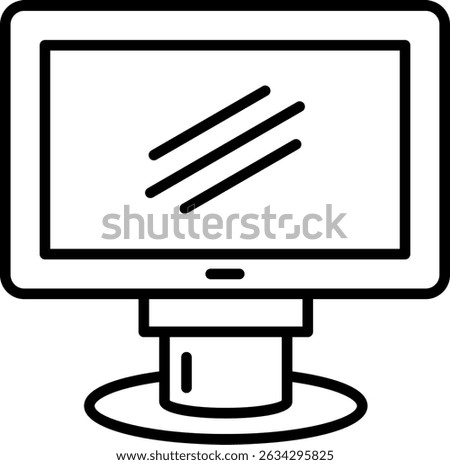 Lcd New Creative Icon Design Vector
