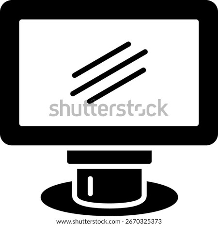 Lcd New Creative Icon Design Vector