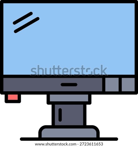 Lcd New Creative Icon Design Vector