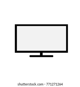 lcd pc computer icon  illustration isolated background