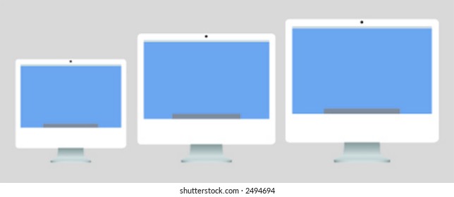 lcd, plasma monitors