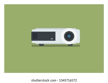 LCD Projector Simple Icon