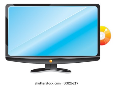 LCD Tv and DVD player 1