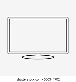 4,601 Lcd tv outline Images, Stock Photos & Vectors | Shutterstock