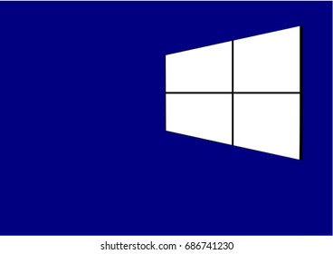 LCD TV screen on wall