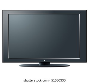 televisor LCD: ilustración de su proyecto de diseño.