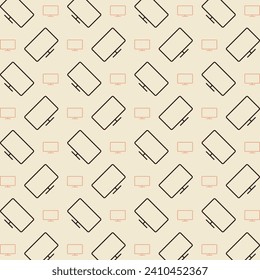 LCD vector design repeating illustration pattern beautiful background
