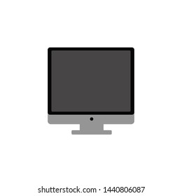 lcd vector electronics icon computer eps 