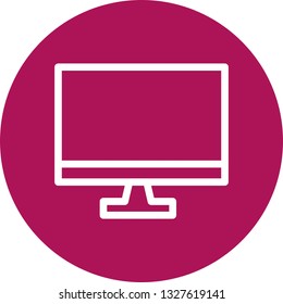 LCD Vector Icon
