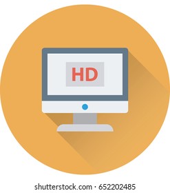 LCD Vector icon 