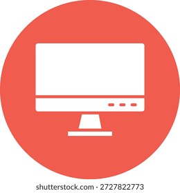 Lcd Vector Icon Design Illustration