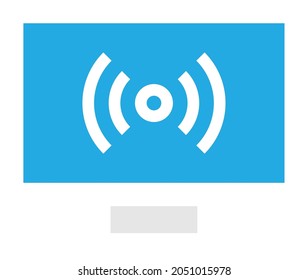 lcd Vektorgrafik auf transparentem Hintergrund. Symbole in Premium-Qualität. Vector Line Flaches Farbsymbol für Konzept und Grafikdesign.