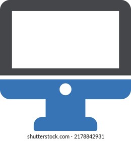 Ilustración de vectores LCD en un fondo transparente.Símbolos de calidad premium.Icono vectorial de glifos para el diseño de conceptos y gráficos.
