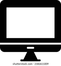 LCD Vector illustration on a transparent background.Premium quality symbols.Glyphs vector icon for concept and graphic design.