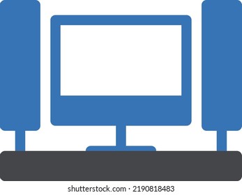 LCD Vector illustration on a transparent background. Premium quality symmbols. Glyphs vector icons for concept and graphic design.
