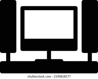 Ilustración del vector LCD sobre un fondo transparente. Símbolos de calidad superior. Iconos vectoriales de glifos para diseño de conceptos y gráficos.