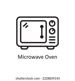 Lcd  Vector Outline Icon Design illustration. Housekeeping Symbol on White background EPS 10 File