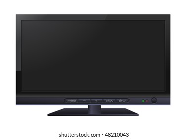 LCD wide TV