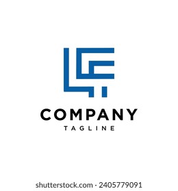 LCF Logo icon vector template.eps