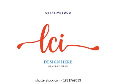LCI lettering logo is simple, easy to understand and authoritative