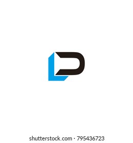 ld letter inspiration logo vector