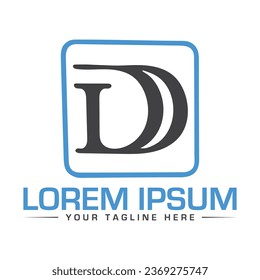 LD Letter Logo design Creative and Modern logo design