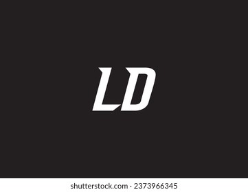 LD letter logo design and initial logo design