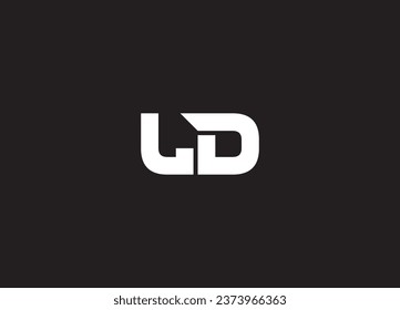 LD letter logo design and initial logo design