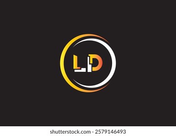 LD letter logo and monogram logo