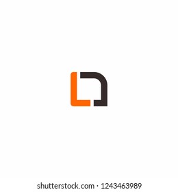 LD letter logo vector icons