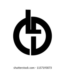 ld letter vector logo. dl letter vector logo
