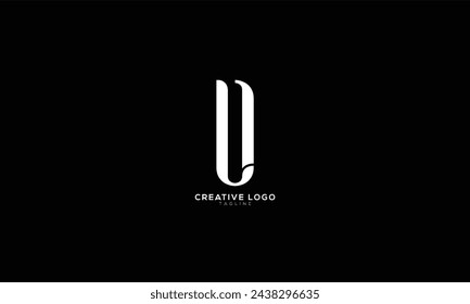 LD LN LO Abstract initial monogram letter alphabet logo design