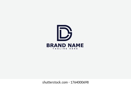 LD Logo Design Template Vector