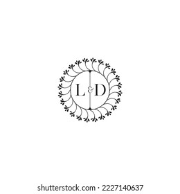 Hochzeitskonzept für LD mit hochwertigem professionellem Design, das in allen Printmedien gut gedruckt werden kann