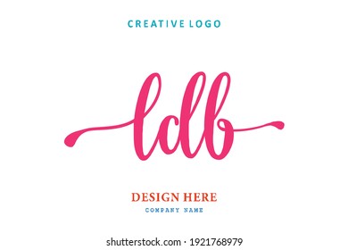 LDB lettering logo is simple, easy to understand and authoritative