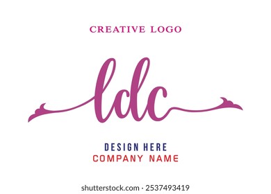 LDC  lettering logo is simple, easy to understand and authoritative