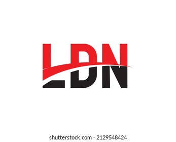Erstmalige Vektorgrafik des LDN-Buchstabens für das Logo