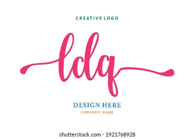 LDQ lettering logo is simple, easy to understand and authoritative