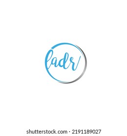 LDS technology initials logo icon illustration