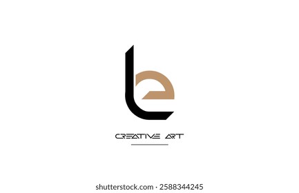 LE, EL, L, E abstract letters logo monogram