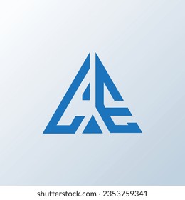 LE letter logo creative design. LE unique design.
