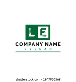 LE Letter Logo Design. LE Letter Logo Vector Illustration - Vector