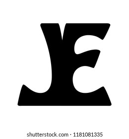 le letter vector logo