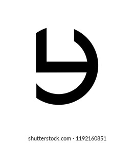 le letter vector logo. el letter vector logo
